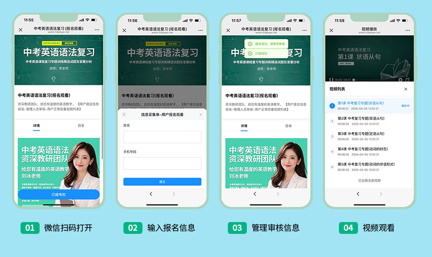 信息系统安全视频授权 - 密码观看